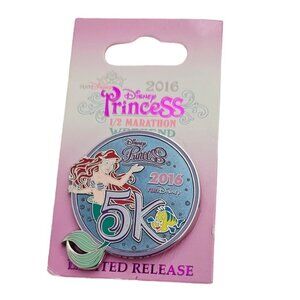 Disney 2016 Princess 1/2 Marathon Weekend Limited Edition Pin L303